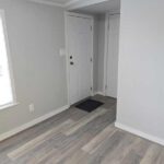 2 front door and living room